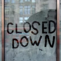 Closed down