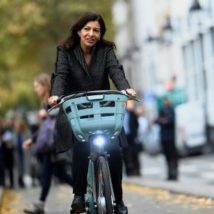 Paris mayor cycling